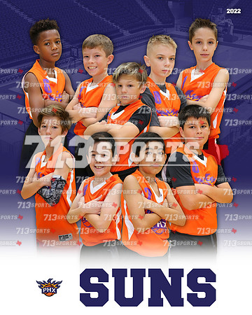 9 & 10 - Suns (Adams) Team Picture