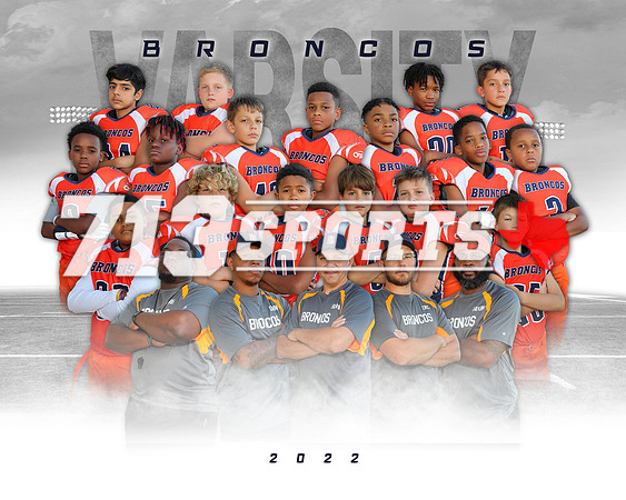 (8x10) Broncos Varsity Team