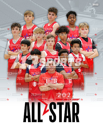 11 & 13 - FSA All Star (Boys Red) 2-20-22 Team Picture