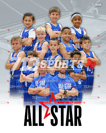 8U - FSA All Star (Boys Blue) 2-20-22 Team Picture