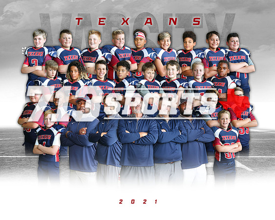 (8x10) Varsity Texans Team