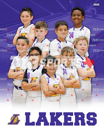 9 & 10 - Lakers (Jackson) Team Picture
