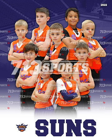 8U - Suns (Adams) Team Picture