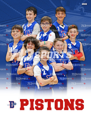 11 & 13 - Pistons (Tatum) Team Picture